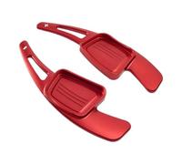 Compatible with for A3 S3 A5 S5 A4 S4 B9 Q7 2016-2017 for TT TTS SQ5L Car Steering Wheel Paddle Shifter Gear Shift Paddles Performance Accessory(Red)