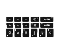 Compatible With For A4 2000 2001 2002 2003 2004 Car Center Console Air Conditioner AC Switch Button Repair Decal Sticker