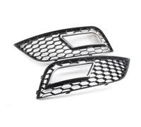 Compatible With For A4 B8.5 Standard Edition 2013 2014 2015 2016 Front Bumper Lower Grille Honeycomb Mesh Fog Lamp Grill bumper light grille(Chrome)