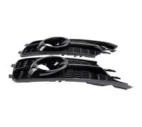 Compatible With For A6 C7 2016 2017 2018 Left And Right Front Bumper Honeycomb Mesh Light Cover OEM:4G0807647A 4G0807648A