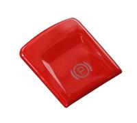 Compatible With For A8 S8 D3 2004-2010 Car Power Electronic Parking Brake Handbrake Switch Buttons Decoration Cover Stickers Trim Repair Kit(Red)