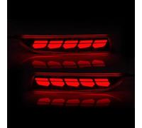 Compatible With For Avalon 2019 2020 2021 2022 Rear Bumper Reflector Lights Brake Warning Dynamic Turn Signal Running Lamps Car Bumper Reflector