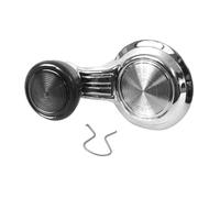 Compatible with for Chevy for Caprice 1968 for Chevelle 1968-1972 for El Camino for Impala Etc Vent Window Crank Black Knob M1392K