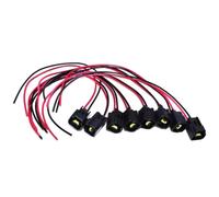 Compatible With For Cobra For Mustang 2 Way Ignition Coil Connector Waterproof Pigtail Wire Modular Assembly 1P1258 PT5742 Coil Pack Connector(8 PCS)