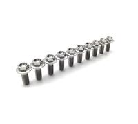 Compatible With For CRF For CRM250 For XR230 400 Motocycle M6*1.0 Bike Disc Brake Rotor Fixing Bolts Hub For Titanium Screw