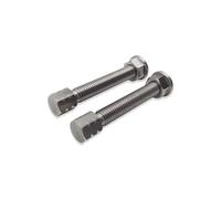 Compatible With For CRF250R 2004-2020 For CRF250RX 2019-2020 For CRF250X 2004-2017 Motorcycle Rear Axle Blocks Chain Adjuster Bolt Nuts
