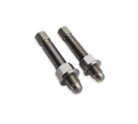 Compatible With For CRF450L 2005-2020 For CRF450R 2005-2020for CRF450RX 2017-2020 Motorcycle Rear Axle Blocks Chain Adjuster Bolt Nuts