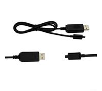 Compatible With For Di2 8070 Electronic Shifting Usb For Charger Cable With Red Green Led Light And Flexible Design, Black, 90cm