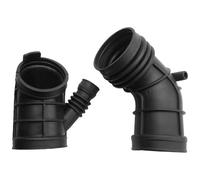 Compatible With For E46 320I 325I 323I 13541435627 13541705209 2Pcs Car Air Intake Pipe Hose Flexible Filter Intake Hose Cold Air Filter Kit With Pipe