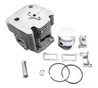 Compatible With For Echo Ebz8500 Ebz7500 Ebz6500 Plus 580bts 578btf 570bfs 560bts Blower 51mm Cylinder For Piston Assembly Gasket 64cc Motor Spare 577424001(Cylinder Assembly)