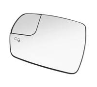 Compatible With For Edge 2015 2016 2017 2018 Car Left Right For Wing Heated Rearview Mirror Glass Side Mirror White Lens FT4Z17K707G FT4Z17K707H Car Wing Mirror parts(1pcs Left)