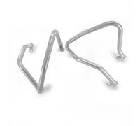 Compatible With For F650GS For Dakar 2000-2007 Motorcycle Accessories Upper Lower Engine Guard Crash Bar Highway Race Rail(Silver Upper)