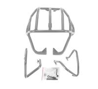 Compatible With For F650GS For Dakar 2000-2007 Motorcycle Accessories Upper Lower Engine Guard Crash Bar Highway Race Rail(Silver-1 Set)