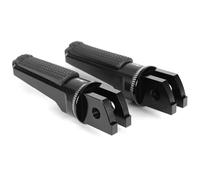 Compatible With For FJR1300A AS 2013-2019 For FZ6 2004 2005 2006 2007 2008 For MT-07 2014-2019 Motorcycle Front Foot Pegs Footrests Parts Motorbike Footrests(Black)
