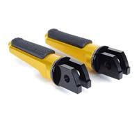 Compatible With For FJR1300A AS 2013-2019 For FZ6 2004 2005 2006 2007 2008 For MT-07 2014-2019 Motorcycle Front Foot Pegs Footrests Parts Motorbike Footrests(Yellow)