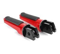 Compatible With For FJR1300A AS 2013-2019 For FZ6 2004-2008 For MT-07 2014-2019 Motorcycle Front Foot Pegs Footrests Motorbike Universal Parts Motorbike Footrests(Red)