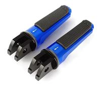Compatible With For FJR1300A AS 2013-2019 For FZ6 2004-2008 For MT-07 2014-2019 Motorcycle Front Rider Foot Pegs Pedals Footrest Accessories Motorbike Footrests(Blue)