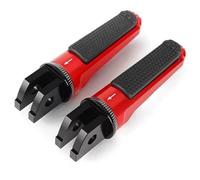Compatible With For FJR1300A AS 2013-2019 For FZ6 2004-2008 For MT-07 2014-2019 Motorcycle Front Rider Foot Pegs Pedals Footrest Accessories Motorbike Footrests(Red)