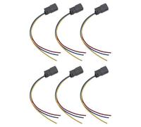 Compatible With For Flex 2013-2019 For Lobo 2015-2020 For Taurus 2013-2016 Car Ignition Coil Connector Harness Parts 2505-484814 Ignition Coil Connector(6Pcs)