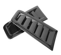 Compatible With For Focus RS MK2 Bonnet Air Vents Engine Hood Refitting Intake Scoop Car Parts Modification Replacement Bonnet Air Vent(CARBON PRINT)