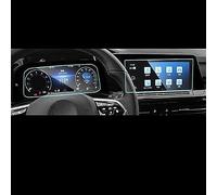 Compatible With For Golf 8 2021 DVD GPS Multimedia LCD Guard Tempered Glass Navigation Screen Protective Film Anti-Fingerprint Sticker Navigation Screen Protector