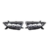 Compatible With For Highlander 2012 2013 2014 Headlight DRL Dynamic Turn Signal Light Strip Projector Lens Head Lamp Assembly Headlights Assembly