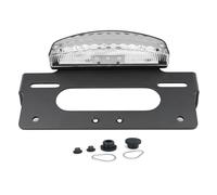 Compatible With For KLX300 For SM 2024 Motorcycle Rear Tail Tidy Mudguard Eliminator Kit License Plate Holder Bracket Light Motorcycle License Holder(Clear)
