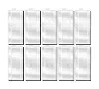 Compatible With For Lefant M5 Pro M5 Max M5 Robot Vacuum Cleaner Washable Filter Replacement White Paper Design For Fresh Air 10 Pack(10 PACK)