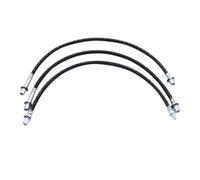 Compatible with for LN106 LN46 LN60 LN65 RN105 YN65 YN67 3Pcs Front Rear Extended Brake Line Hose Kit Brake Alarm Wire Brake Sensor Cable