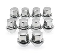Compatible With For Mondeo 1992-2014 For Puma 1997-2001 For Transit 1994-2000 10Pcs M12X1.5 19mm Wheel Nuts 19MM Wheel Tire Bolt Screws Wheel Lug Nuts Bolts