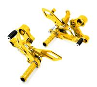Compatible With For MT09 For FZ09 For Tracer 900 For XSR 900 2013 2014 2015 2016 Motorcycle Rearsets Rear Set Foot Pegs Pedal Footrest Motorcycle pedal(Yellow)