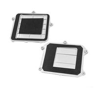 Compatible With For Narwal Robot Vacuum Cleaner Accessories For Battery Back Cover And Screw Holes Cap Replacement Parts For T10 J1 J2 Models White Plastic Shell Two Pack Set