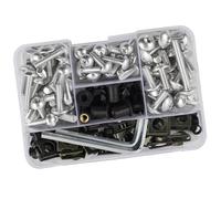 Compatible With For Ninja For ZX14 For ZX1400A 2006 2007 Motorcycle Bodywork Screws Fairing Bolts Kit 190pcs Bolts Studs Nuts