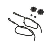 Compatible With For Q5 2008-2017 Auto Clip Fastener 4Pc Boot Trunk Parcel Shelf Fixing Strap String Clips OEM： 1M6867574A Car Parcel Shelf Ropes(2XCord)