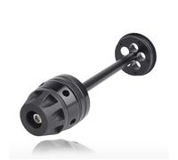Compatible With For R1200GS LC 2013-2018 For Adv 2014-2018 For R1250GS For Adventure RT 2019-2021 Motorcycle Front Rear Slider Wheel Accessories Motorbike Falling Protection(Black)