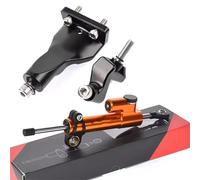 Compatible With For R25 For R3 2021 2022-2024 Motorcycle Front End Steering Damper Base Stabilizer Shock Mounting Bracket Support Kit Motorcycle Stabilizer Shock