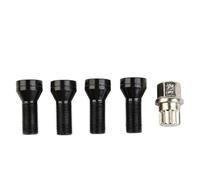 Compatible With For R56 2006-2013 Tire Bolts Wheel And Bearing Mounting Bolt Replacements Steel Tire Bolt Replacements OEM:36136776076 Car wheel Lug bolts(M14x1.25 A)