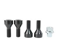 Compatible With For R56 2006-2013 Tire Bolts Wheel And Bearing Mounting Bolt Replacements Steel Tire Bolt Replacements OEM:36136776076 Car wheel Lug bolts(M12x1.5 B)
