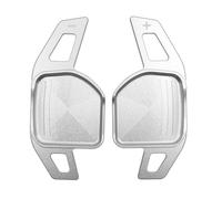 Compatible With For R8 2017 For Q2L 2022-2024 Car Paddle Shifter Extender Steering Wheel Shift Pedal Auto Accessories Steering Wheel Paddles(Silver)