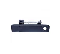 Compatible with for Ranger 2012 2013 2014 2015 2016 2017 2018 2019 2020 2021 Exterior Tail Gate Door Handle Chrome Black Car Outside Door Handle(Black,with Hole)