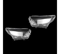 Compatible With For RAV4 2016 2017 2018 Car Left Right Side Headlamp Transparent Lampshade Caps Front Headlight Lens Shell Cover Headlight Lens Cover