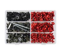 Compatible With For S1000R For S1000RR HP4 253PCS Motorcycle Complete Full Fairing Bolt Kits Clips Body Nuts Screws Fasteners Modified Pieces Nutand Bolt Kit
