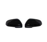 Compatible With For S80 T5 For Platinum 2016 Rearview Side Mirror Covers Trim Car Rear View For Wing Mirror Cap Shell Case(Black)