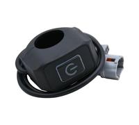 Compatible With For Segway For X260 For X160 Electric Motorcycle Lndicator Headlight Switch Start Push Button Switch Ignition Motorcycle Switch Motorcycle Start Stop Button(White)
