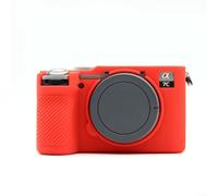 Compatible With For Sony A7c Ii And A7cr Cameras, Soft Silicone Protective Skin, Grip Shell, Army Green(red)