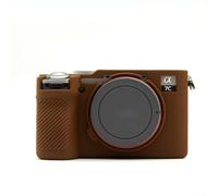 Compatible With For Sony A7c Ii And A7cr Cameras, Soft Silicone Protective Skin, Grip Shell, Army Green(brown)