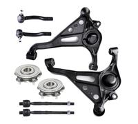 Compatible with for Suzuki for XL-7 2005-2006 8pcs Front Control Arm Ball Joint Wheel Bearning Hub
