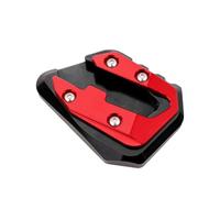 Compatible With For Tech For Max For Tmax560 For T-MAX 2020-2026 Motorcycle Side Stand Kickstand Enlarger Plate Accessories Kickstand Pad(Red)