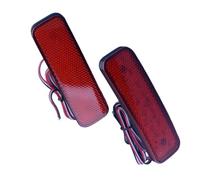 Compatible With For Transit For Connect 2013 2014 2015 2016 2017 2018 2019 2020 2PCS Rear Bumper Reflector Light BK21515C0AA Rear Bumper Reflector Lens