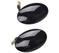 Compatible With For Transit For Tourneo MK6 MK7 2000-2014 Flowing Turn Signal Blinker Side Marker Light Auto Parts Car Dynamic Turn Signal(Black)